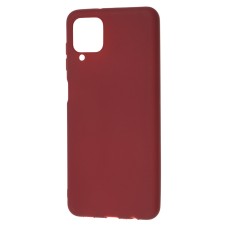 Чехол для Samsung Galaxy A12 (A125) Candy бордовый