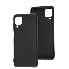 Чехол для Samsung Galaxy A12 (A125) Wave colorful black