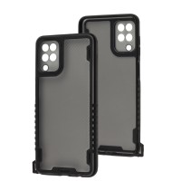 Чохол Samsung Galaxy A12/M12 Carbon strap black