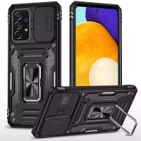Чохол Samsung Galaxy A13 (A135) Camshield Army Ring чорний