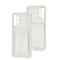 Чохол для Samsung Galaxy A13 4G/A32 5G WXD Card Pocket прозорий