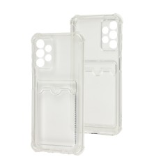 Чохол для Samsung Galaxy A13 4G/A32 5G WXD Card Pocket прозорий