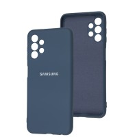 Чохол Samsung Galaxy A13 (A135) / A32 5G Full camera синій / navy blue