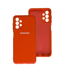 Чохол Samsung Galaxy A13 (A135) Silicone Full camera червоний
