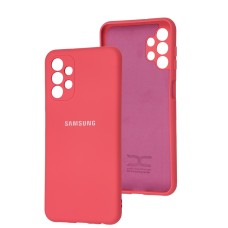 Чохол Samsung Galaxy A13 (A135) / A32 5G Full camera розовий / barbie pink