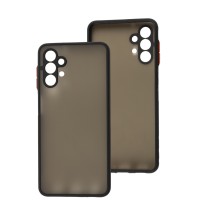 Чохол Samsung Galaxy A13 (A135) LikGus Totu camera protect чорний / червоний