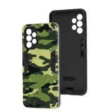 Чохол для Samsung Galaxy A13 4G / A32 5G Military armor camouflage green