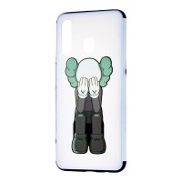 Чохол Samsung Galaxy A20 / A30 print 3D "клоун" білий