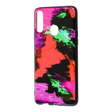 Чохол Samsung Galaxy A20s (A207) Picasso червоний