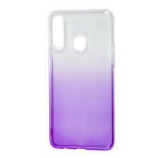 Чохол Samsung Galaxy A20s (A207) Gradient Design біло-фіолетовий