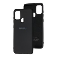 Чохол Samsung Galaxy A21s (A217) Silicone Full чорний