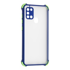 Чохол Samsung Galaxy A21s (A217) LikGus Totu corner protection синій