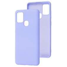 Чехол для Samsung Galaxy A21s (A217) Wave colorful light purple