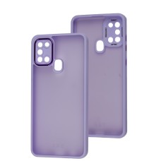 Чохол для Samsung Galaxy A21s (A217) Luxury Metal Lens