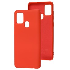 Чохол Samsung Galaxy A21s (A217) Wave colorful червоний