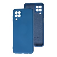Чохол Samsung Galaxy A22 (A225) Wave colorful синій