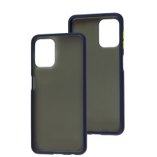Чехол для Samsung Galaxy A22 / M22 / M32 LikGus Maxshield синий
