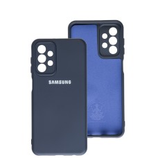 Чохол Samsung Galaxy A23 (A235) Silicone Full camera синій / midnight blue