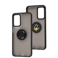 Чохол Samsung Galaxy A23 (A235) LikGus Edging Ring чорний