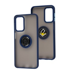 Чохол Samsung Galaxy A23 (A235) LikGus Edging Ring синій