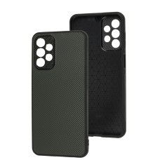 Чохол для Samsung Galaxy A23 (A235) Graphite carbon forest green