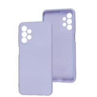 Чохол для Samsung Galaxy A23 (A235) Wave camera colorful light purple