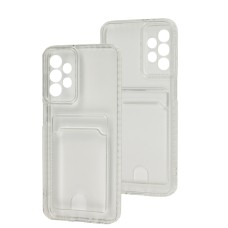 Чохол для Samsung Galaxy A23 (A235) Space Card Pocket прозорий