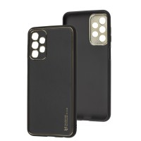 Чохол для Samsung Galaxy A23 (A235) Leather Xshield black