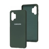 Чохол для Samsung Galaxy A23 (A235) Silicone Full зелений / dark green