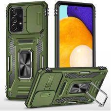 Чохол для Samsung Galaxy A23 (A235) Camshield Army Ring оливковий / army green