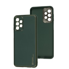 Чохол для Samsung Galaxy A23 (A235) Leather Xshield army green