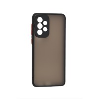 Чохол Samsung Galaxy A23 (A235) LikGus Totu camera protect чорний / червоний