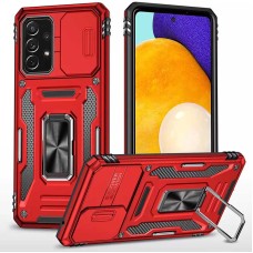 Чохол Samsung Galaxy A23 (A235) Camshield Army Ring червоний