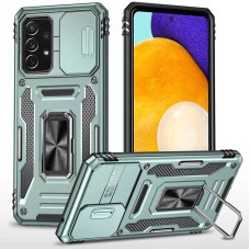 Чохол для Samsung Galaxy A23 (A235) Camshield Army Ring зелений / light green