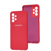 Чохол Samsung Galaxy A23 (A235) Full camera розовий / barbie pink
