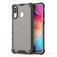 Чохол для Samsung Galaxy A20/A30 Transformer Honeycomb ударостійкий чорний