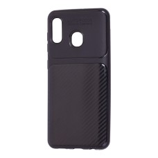 Чохол Samsung Galaxy A20/A30 Ultimate Carbon premium чорний
