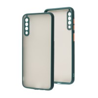 Чохол Samsung Galaxy A50/A50s/A30s LikGus Totu camera protect оливковий