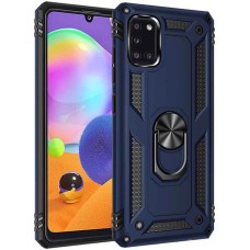 Чохол для Samsung Galaxy A31 (A315) Serge Ring ударостійкий синій