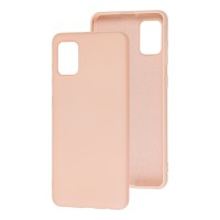 Чохол Samsung Galaxy A31 (A315) Wave colorful рожевий / pink sand