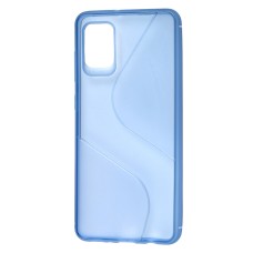 Чохол для Samsung Galaxy A31 (A315) силікон хвиля синій