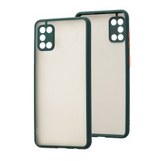 Чохол Samsung Galaxy A31 (A315) LikGus Totu camera protect оливковий