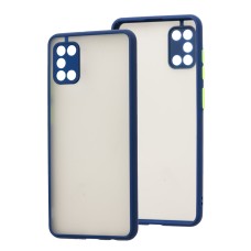 Чохол Samsung Galaxy A31 (A315) LikGus Totu camera protect синій