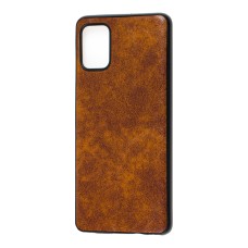 Чохол для Samsung Galaxy A31 (A315) Lava case світло-коричневий