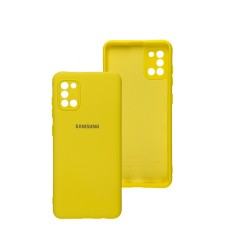 Чохол Samsung Galaxy A31 (A315) Silicone Full camera жовтий