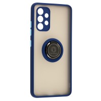 Чохол Samsung Galaxy A32 (A325) LikGus Edging Ring синій
