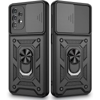 Чохол для Samsung Galaxy A32 (A325) Serge Ring Armor ударостійкий чорний