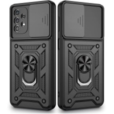 Чохол для Samsung Galaxy A32 (A325) Serge Ring Armor ударостійкий чорний