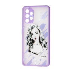 Чохол Samsung Galaxy A32 (A325) Wave Cartoon kiss me