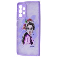 Чохол для Samsung Galaxy A32 (A325) Wave Cartoon foxy eyes